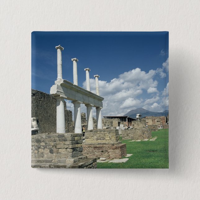 The Forum 15 Cm Square Badge (Front)