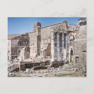 The Forum of Augustus is one of the Imperial 3 Postcard