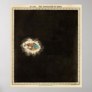 The Foundation of Rome 753 BC Poster