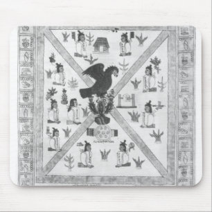 The Founding of Tenochtitlan Mouse Pad