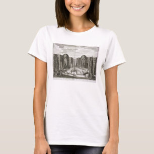 The fountain in the maze at the Princely Pleasure T-Shirt