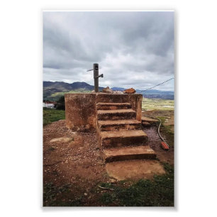 The fountain of Giving  Photo Print