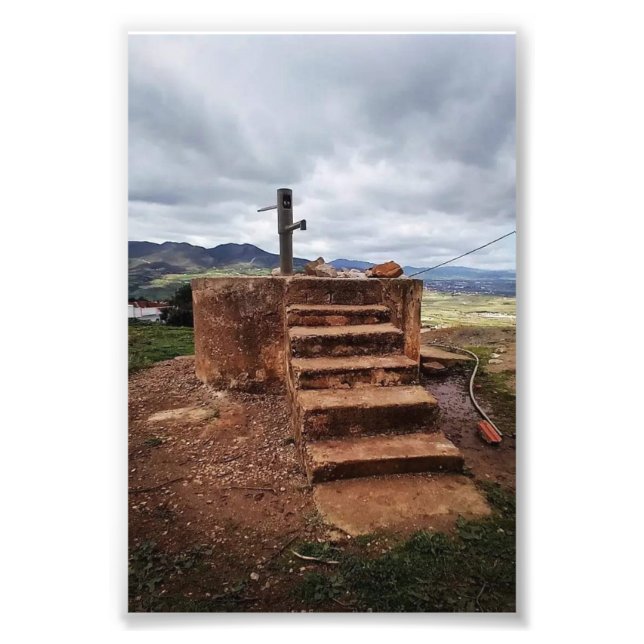 The fountain of Giving  Photo Print (Front)