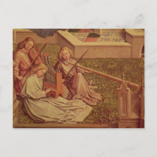 The Fountain of Grace, detail of three angel Postcard