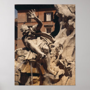 The Fountain of the Four Rivers Poster