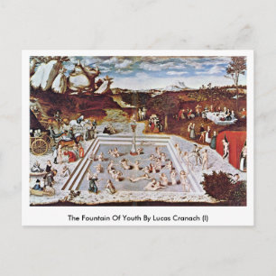 The Fountain Of Youth By Lucas Cranach (I) Postcard