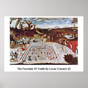 The Fountain Of Youth By Lucas Cranach (I) Poster