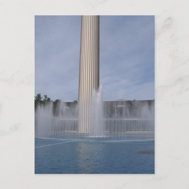 the fountain postcard (Front)