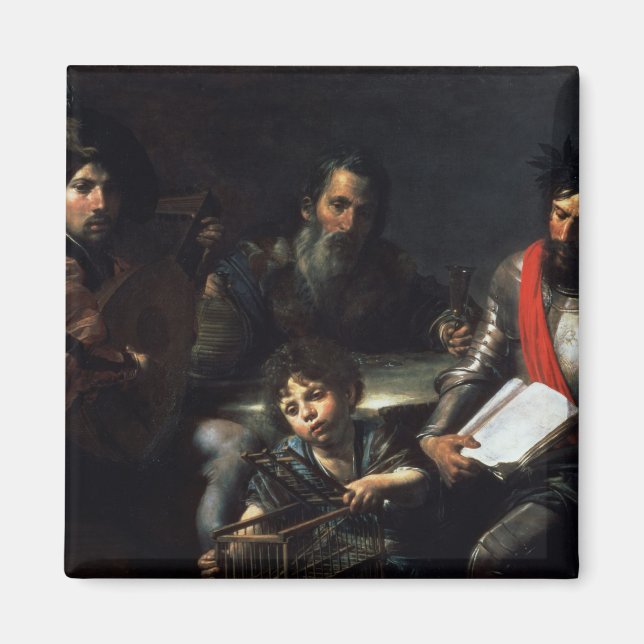 The Four Ages of Man, c.1626-7 Magnet (Front)