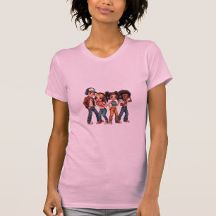 The four artist friends T-Shirt