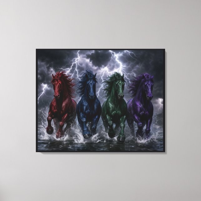 The Four Elements  Canvas Print (Front)