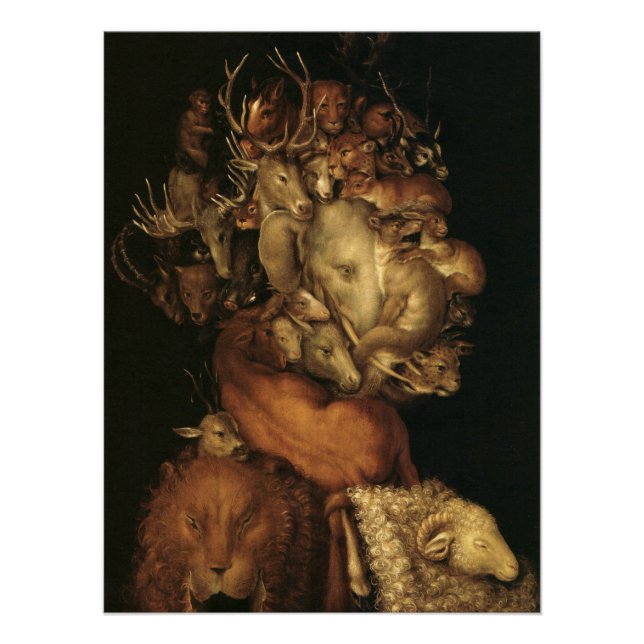The Four Elements: Earth - Giuseppe Arcimboldo Poster (Front)