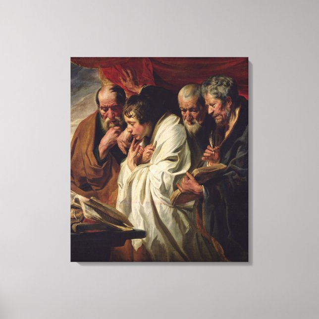 The Four Evangelists Canvas Print (Front)