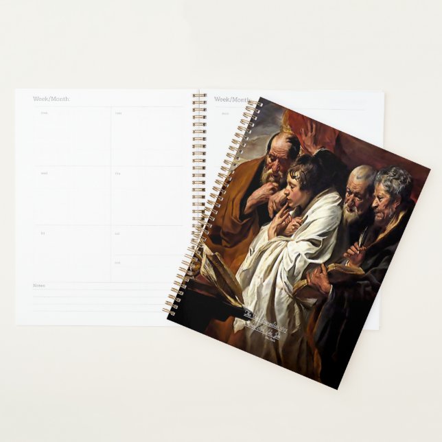 The Four Evangelists Matthew Mark Luke John Planner (Display)
