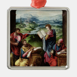 The Four Evangelists Metal Tree Decoration