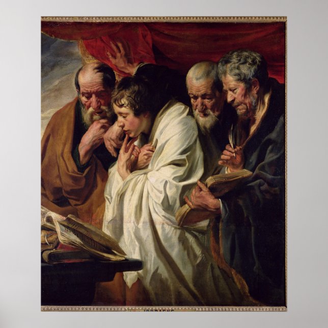 The Four Evangelists Poster (Front)