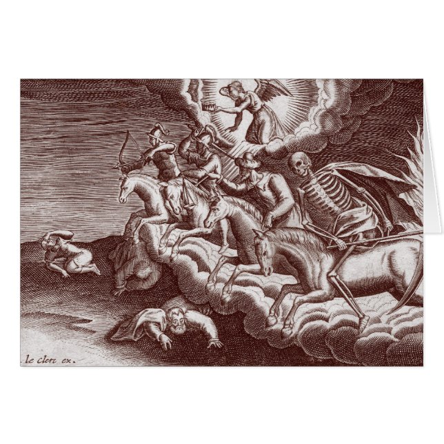 The Four Horsemen of the Apocalypse - Card (Front Horizontal)