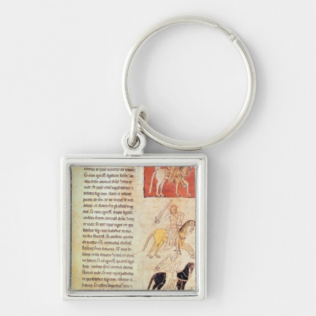 The Four Horsemen of the Apocalypse Key Ring (Front)