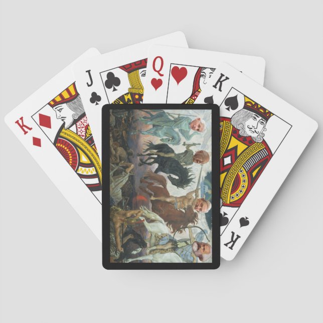The Four Horsemen of the Apocalypse Playing Cards (Back)