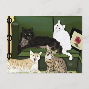 The Four Little Mountain Lions postcard