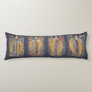 The Four Queens Deck Of Cards Body Cushions