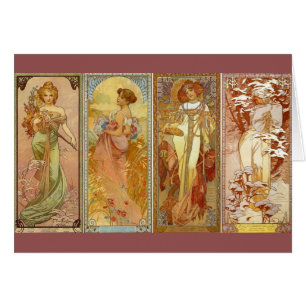 The Four Seasons Art Nourveau