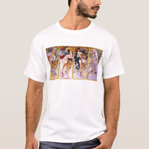 The Four Seasons Art Nouveau T-Shirt