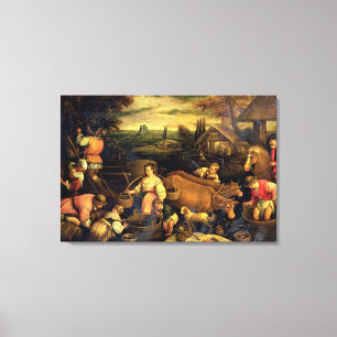 The Four Seasons: Autumn Canvas Print