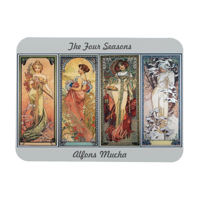 The Four Seasons Magnet (Horizontal)