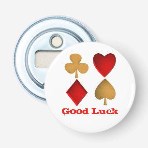 The four suits,Personalised Bottle Opener