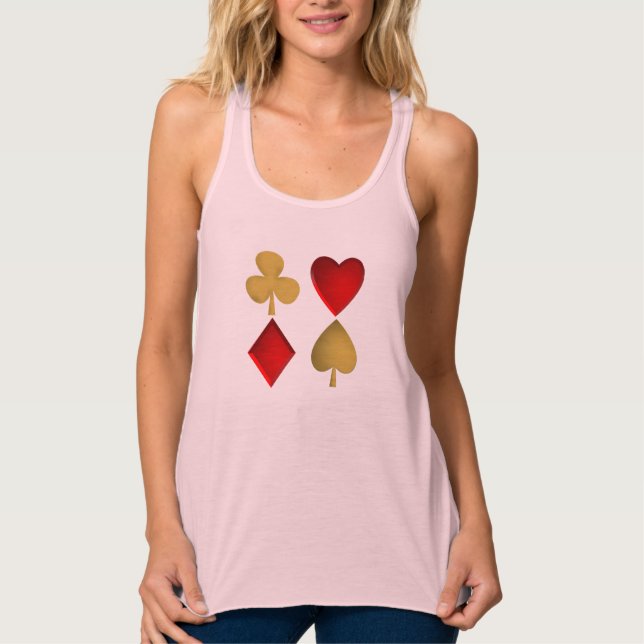 The four suits singlet (Front)