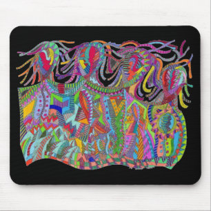 The four wise men mouse pad