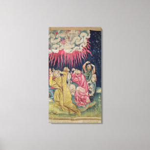 The Fourth Angel Poured out his Bowl on the Canvas Print