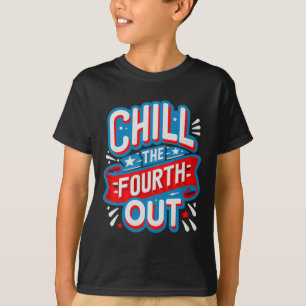 The Fourth Out Retro 4th Of July Patriotic Women T-Shirt