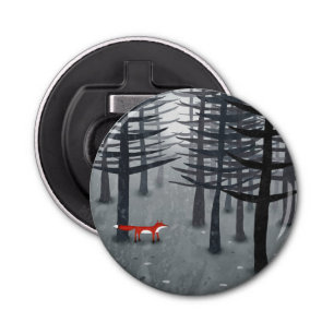 The Fox and the Forest Bottle Opener