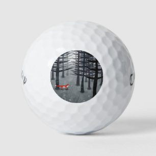 The Fox and the Forest Golf Balls