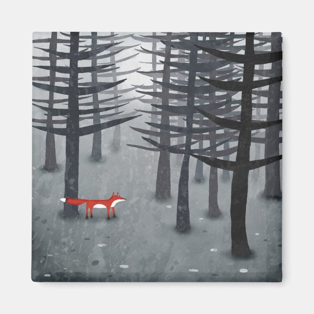 The Fox and the Forest Magnet (Front)
