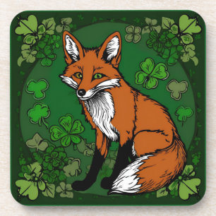 The Fox and The Shamrocks Coaster