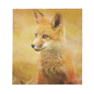 The Fox in the Wood Notepad