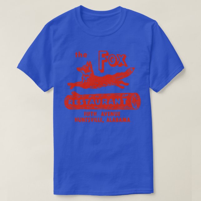 The Fox Restaurant TShirt (Design Front)