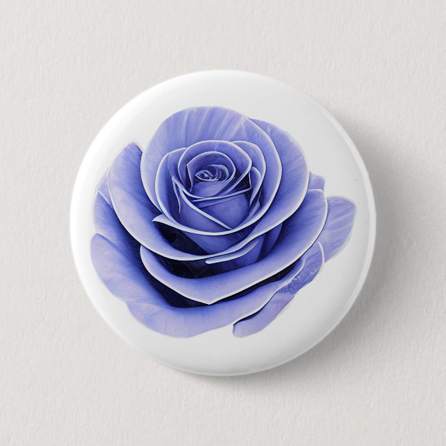 The Fragile Beauty of a Rose 6 Cm Round Badge (Front)