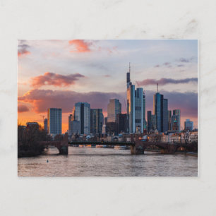 The Frankfurt Postcard skyline