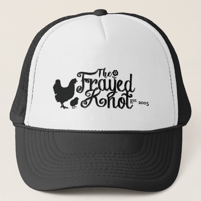 The Frayed Knot - Logo Trucker Hat (Front)