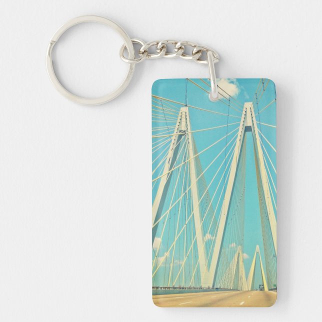 The Fred Hartman Bridge Key Ring (Front)