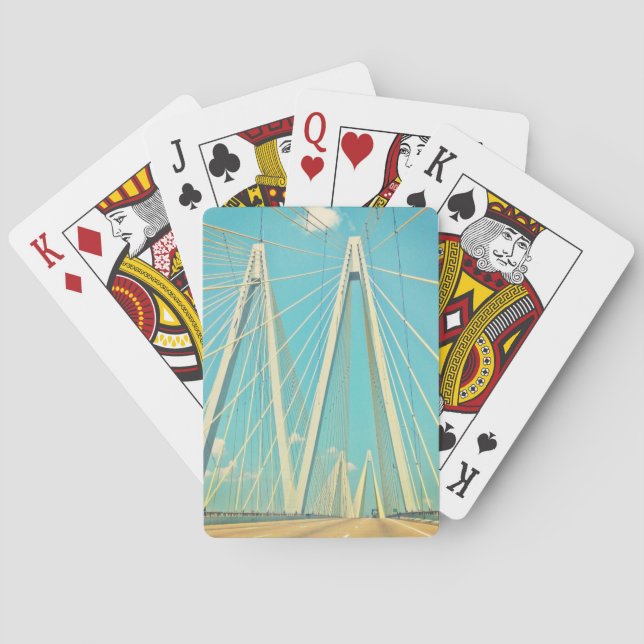 The Fred Hartman Bridge Playing Cards (Back)