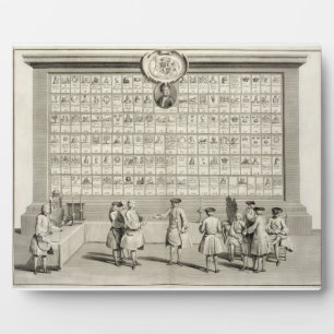 The Free Masons, with signs for the various lodges Plaque