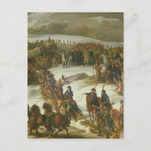 The French Army Crossing the St. Bernard Pass Postcard