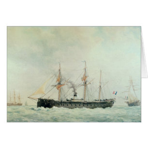 The French Battleship, 'La Gloire', 1880