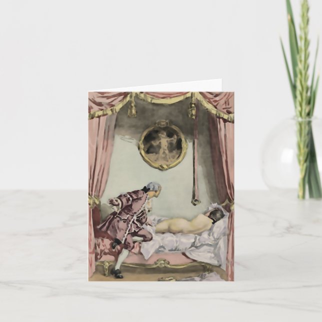 The French Bed ~ Cards / Invitations / RSVP (Front)