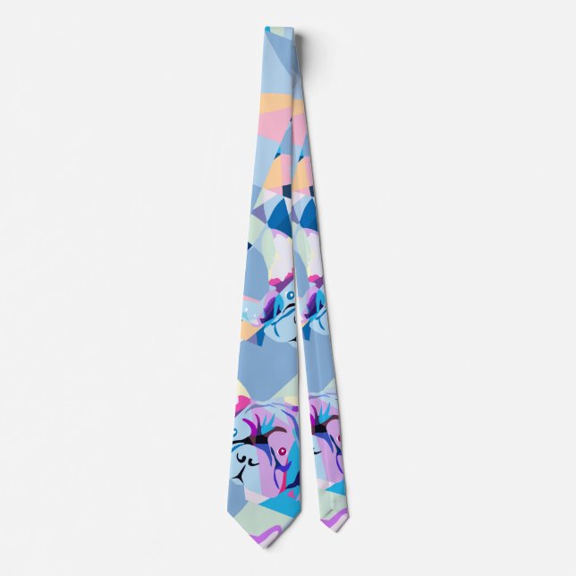 The French Bulldog Tie (Front)